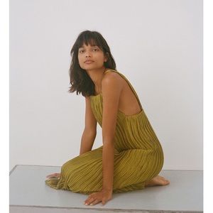 Paloma Wool Olive Aziz Dress Size 40